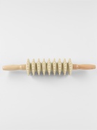 УЦЕНКА Массажёр универсальный «Скалка», 9 колес, 38×7 см, бежевый - Фото 1