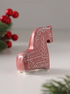 Фигурка фарфор «Конь Олень - славянский символ», эффектарная глазурь, 7 см - Фото 3