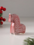 Фигурка фарфор «Конь Олень - славянский символ», эффектарная глазурь, 7 см - Фото 5