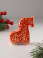 Фигурка фарфор «Конь Древо - славянский символ», эффектарная глазурь, 7 см - Фото 2