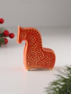 Фигурка фарфор «Конь Древо - славянский символ», эффектарная глазурь, 7 см - Фото 4