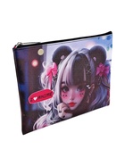 Папка для тетрадей А5, 205×270 мм, deVENTE I Love Anime, молния сверху, плоская, для девочки - Фото 2