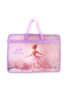 Папка с ручками А4, 100x250x340 мм, deVENTE "Ballet Academy", пластик, ручки-текстиль, для деовчки 10841197 - фото 14636761
