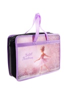 Папка с ручками deVENTE. Ballet Academy, А4, пластиковая, ручки-текстиль, для девочки - Фото 2