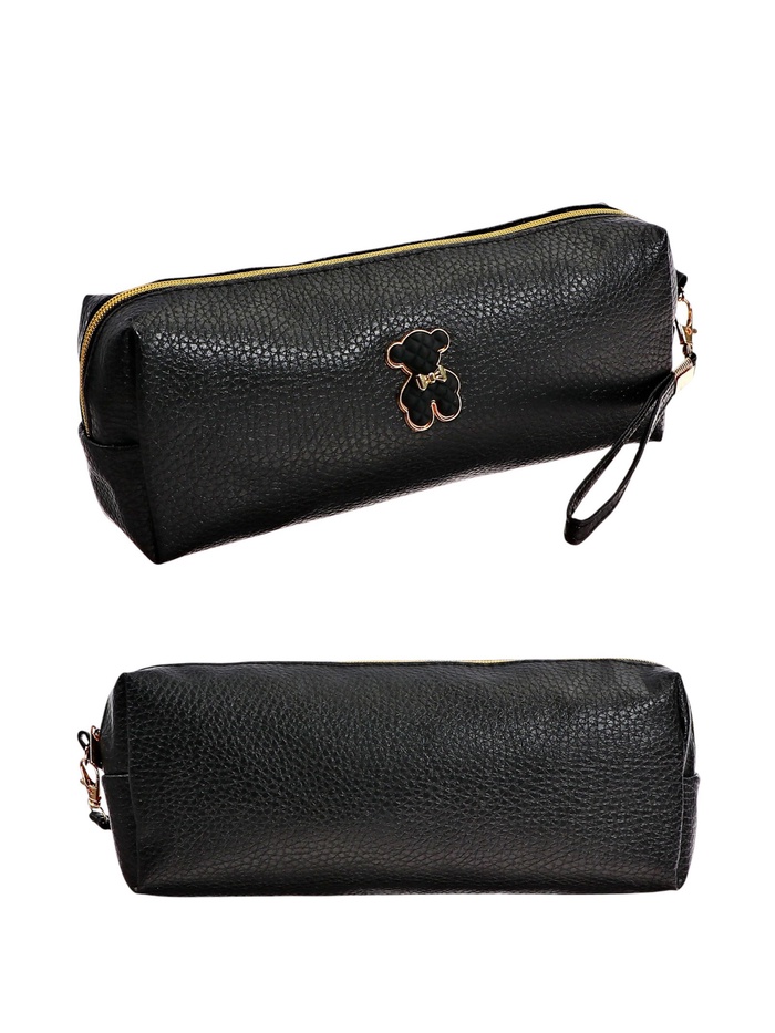 Пенал мягкий, 1 отделение, 80×215×50 мм, deVENTE Teddy, объемный, искусственная кожа - Фото 1