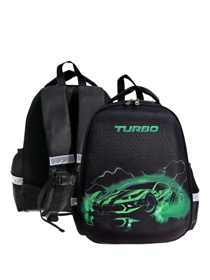 Рюкзак каркасный 37×28×18 см, Attomex Optima 17L Turbo, для мальчика - Фото 1