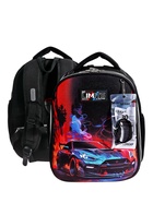Рюкзак каркасный 38х29х17 см, deVENTE Choice Lite 17L Speed Zone, + брелок, для мальчика 10841227 - фото 14636784
