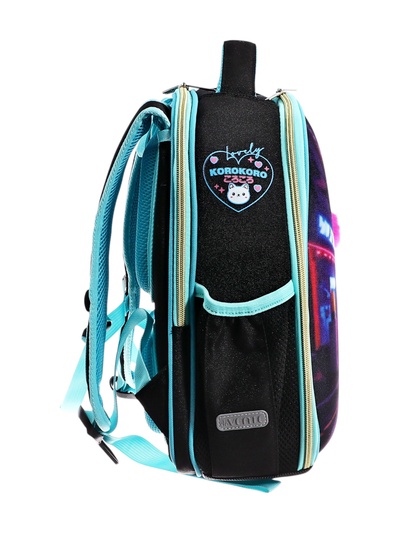Рюкзак каркасный 35×27×13 см, deVENTE Junior 14L Korokoro, + брелок, для девочки