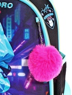 Рюкзак каркасный 35×27×13 см, deVENTE Junior 14L Korokoro, + брелок, для девочки - Фото 9