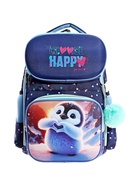 Рюкзак школьный 37х28х14 мм, deVENTE Smart 14L "Happy Pinguin", эргономичная спинка, для девочки 10841236 - фото 16511450