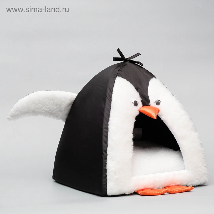 УЦЕНКА Домик для животных "Пингвин", 35 х 32 х 35 см - Фото 1