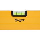 УЦЕНКА Уровень алюминиевый ТУНДРА, 3 глазка (1 поворотный глазок), 1200 мм - Фото 4