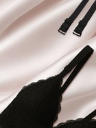 Лямки для бюстгальтера, текстильные, 1.5 см, 36±2 см, пара, чёрные - Фото 2