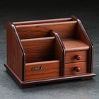 УЦЕНКА Органайзер 4 секции, 2 выдвижных ящика, серия Орех с кантом темным, микс 14×19 10890534