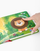 Тактильная книжка "Дружный зоопарк", Синий трактор 10463093