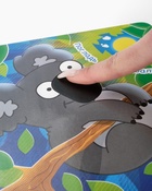 Тактильная книжка "Дружный зоопарк", Синий трактор 10463093