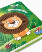 Тактильная книжка "Дружный зоопарк", Синий трактор 10463093