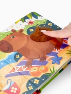 Книга детская тактильная «Зоопарк. Потрогай меня!», 12 стр., 7 вставок - Фото 10