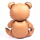 Воздушный шар фольгированный 26" «Медведь с сердцем», матовый, под воздух - Фото 3