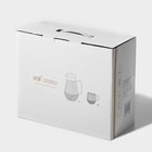 УЦЕНКА Кувшин, 1.65 л + 3 кружки, 240 мл, цветное стекло, в упаковке - Фото 10