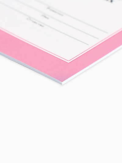 Сертификат о профилактических прививках А6, 24 страницы 10.5×14.8 см «Розовый»