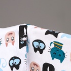 УЦЕНКА Корзина стеллажная «Котики», 40×31×17 см, белый - Фото 2