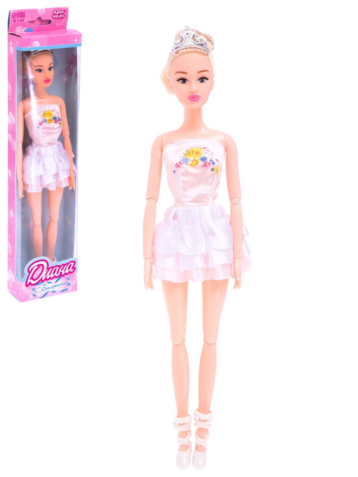 УЦЕНКА Кукла-модель шарнирная Happy Valley «Балерина Диана» - Фото 1