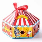 УЦЕНКА Развивающие тактильные мячики «Цирк», с пищалкой, в наборе 9 шт., Крошка Я 10890936