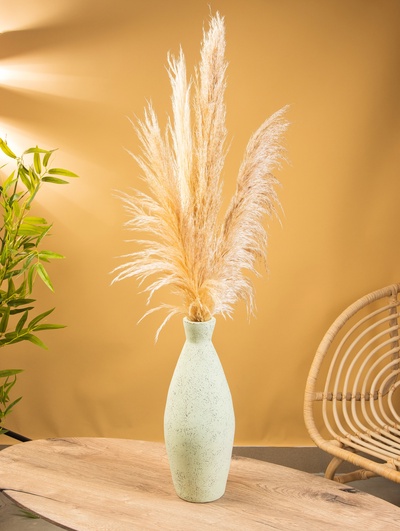 Ваза терракота «Эдесса», 16×16×43 см, керамика