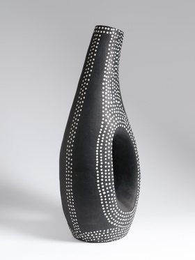 Ваза терракота «Рамос», 22×18×53 см, керамика