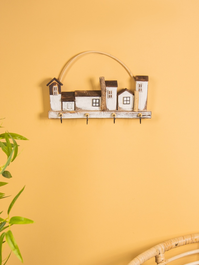 Вешалка «Улица», 35×9×24 см, дерево - Фото 1