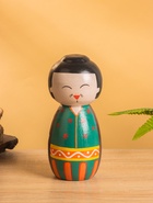 Японская кукла кокеши «Фудзико», 9×9×21 см - Фото 1