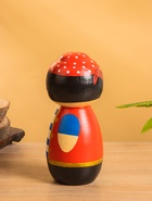 Японская кукла кокеши «Одноглазый пират», 9×9×21 см - Фото 3