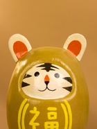 Кокэси кукла «Кокеши. Тигренок», 6×6×9 см, жёлтая - Фото 6