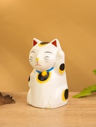 Сувенир «Кошка Неко», 6×6×11 см, дерево, белый 10465118 - фото 16582584