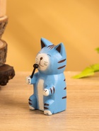 Сувенир «Кот с микрофоном», 3×4×8 см, дерево, МИКС 10465124 - фото 16595056