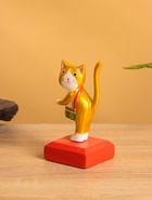 Сувенир на подставке «Кошка с сумочкой», 5×5×11 см, дерево 10465133 - фото 14659202