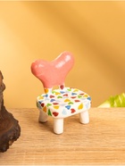 Мебель для кукол «Стульчик с сердечками», 4×4×5.5 см, дерево, разноцветная - Фото 3