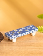 Мебель для кукол «Столик с ромашками», 10×2×3 см, дерево, голубая 10465183 - фото 16595193