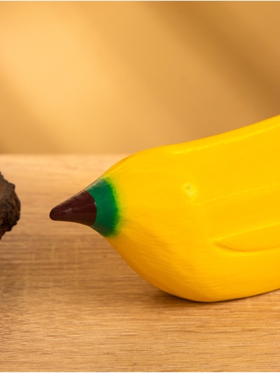 Мебель для кукол «Кресло-банан», 16×4×5 см, дерево