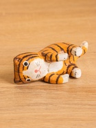 Сувенир «Цепкий Котёнок», 2.5×3.5×7 см, дерево, оранжевый 10465201 - фото 14659249