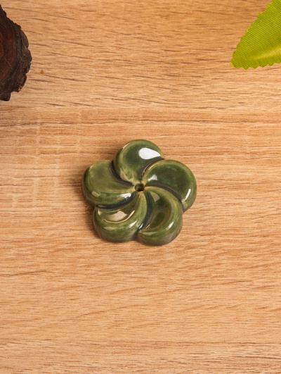 Подставка под благовония «Цветок», 4×4×1 см, керамика, МИКС