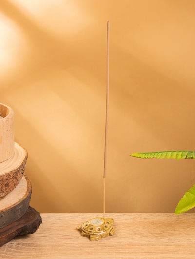 Подставка под благовония «Морская черепашка», 5.5×4.5×1 см, керамика, коричневая