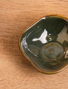 Соусник "Органика" керамика, цв. зелёный, 7,5х7,5х3 см 10485151 - фото 319858975