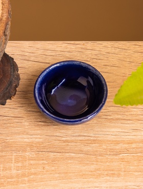 Соусник, 4.5×4.5×2 см, керамика, синий