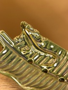 Мыльница «Геккон», 12×7×3 см, керамика, зелёная 10485163 - фото 16582632