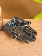 Мыльница «Рука Будды», 17×13×3 см, керамика, синяя - Фото 3