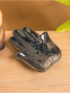 Мыльница «Рука Будды», 17×13×3 см, керамика, синяя - Фото 5