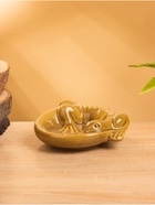 Мыльница «Хвостатый геккон», 11×11×3 см, керамика, коричневая - Фото 2