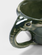 Чашка с блюдцем «Слоник», 13×13×8 см, керамика, зелёная 10485203